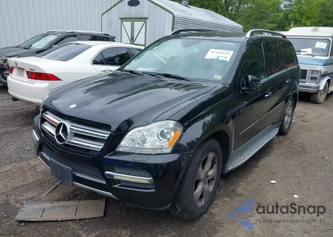 2012 Mercedes-Benz Gl 450 4Matic z USA, uszkodzony, nr VIN 4JGBF7BE3CA793619